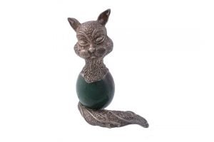model of a seated cat