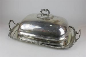 two-handled serving tray