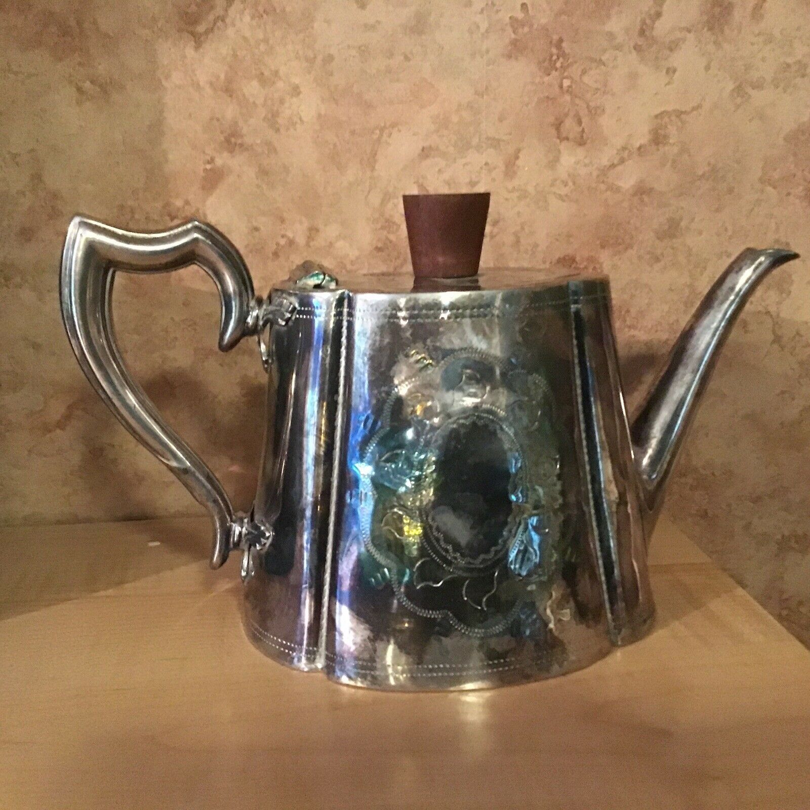 Very Old Silver Teapot, Looks To Be Silver plated, No Markings, But Just So Nice