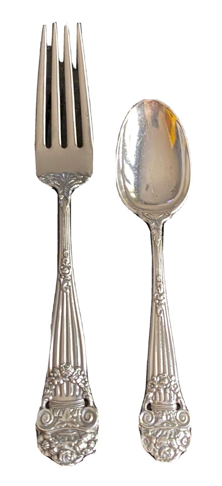 Georgian by Towle 1898 Sterling Silver fork and spoon. ￼77g