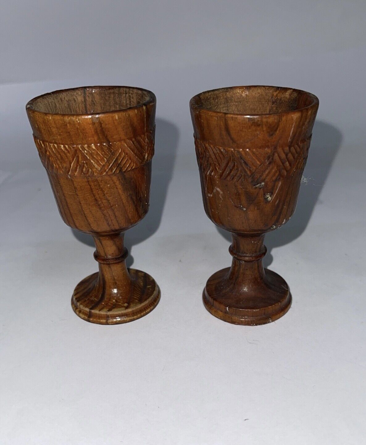 Antique High Quality Pure Vintage Simple Wooden Cup , Classic Wine.