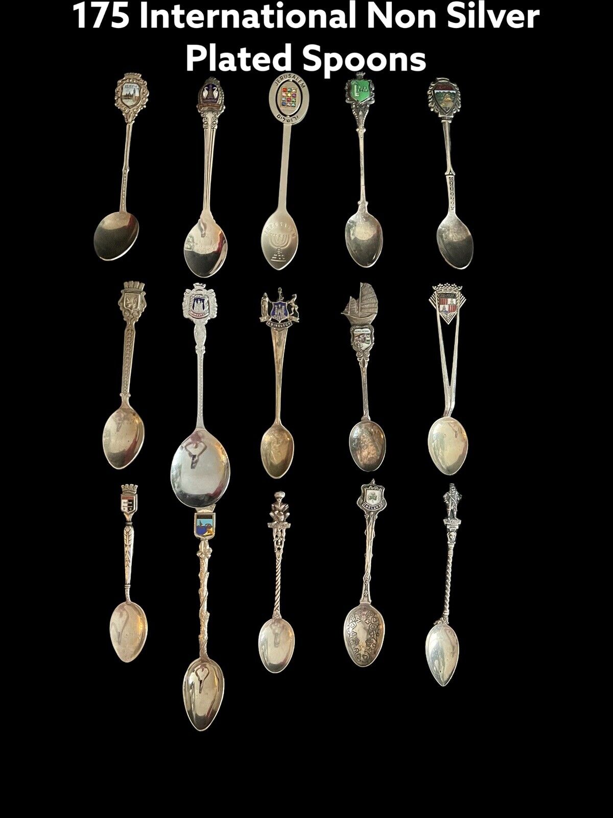 175 International Non Silver Spoons