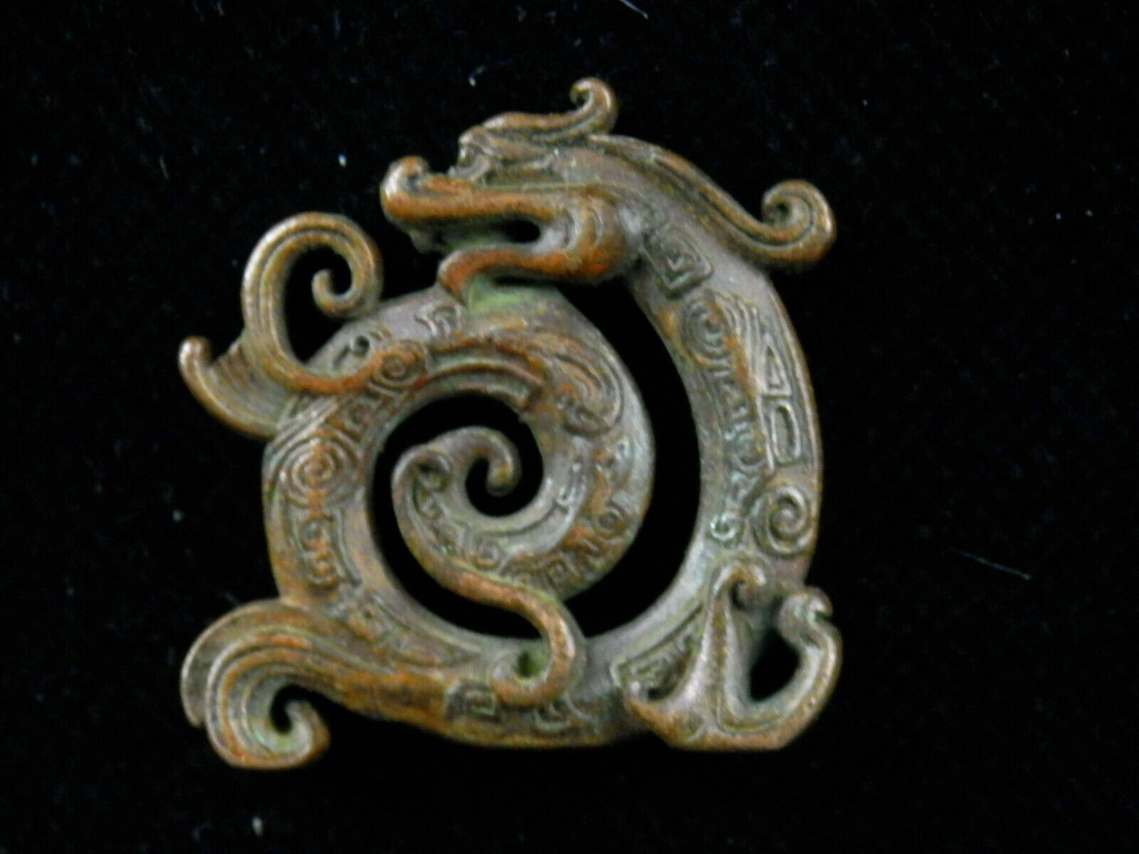 Special Tibetan Bronze Hand Made *Dragon* Pendant TT077