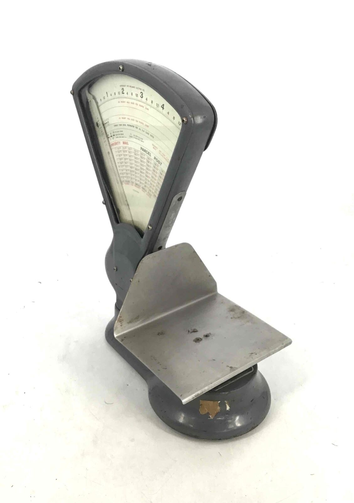 Antique Toledo 419 Gray Cast Iron Collectible Honest 5lbs Weigh Scale - 21.8lbs