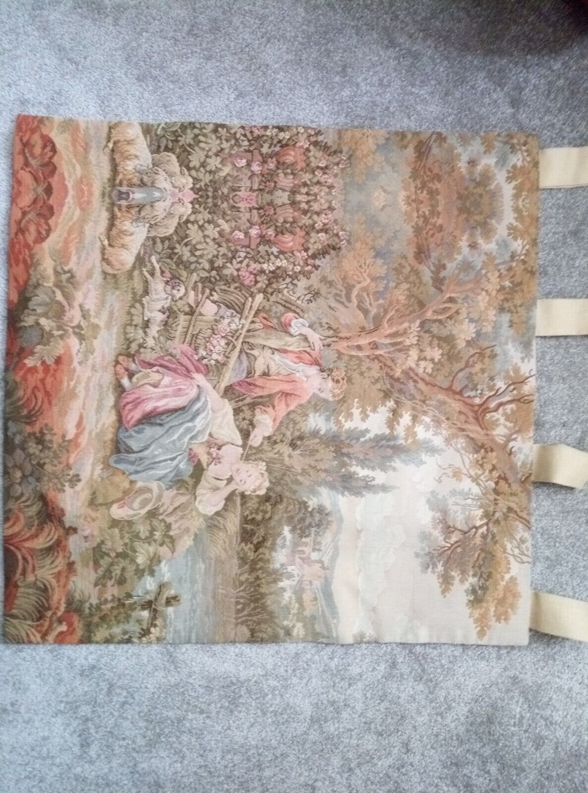 Small Antique Tapestry Wall Hanging