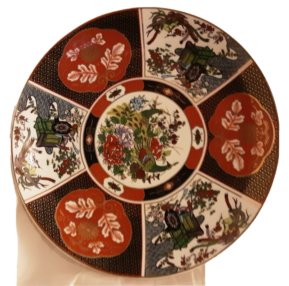 Stunning Vintage Japanese Imari Hand painted Large Charger Plate