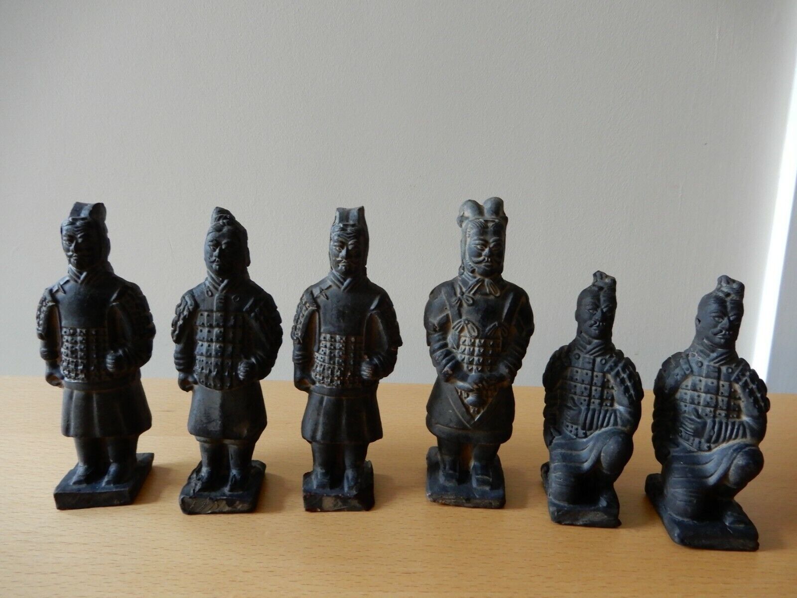 Chinese Terracotta Warrior Figurines, Replicas from Qin Shi Huang's Army