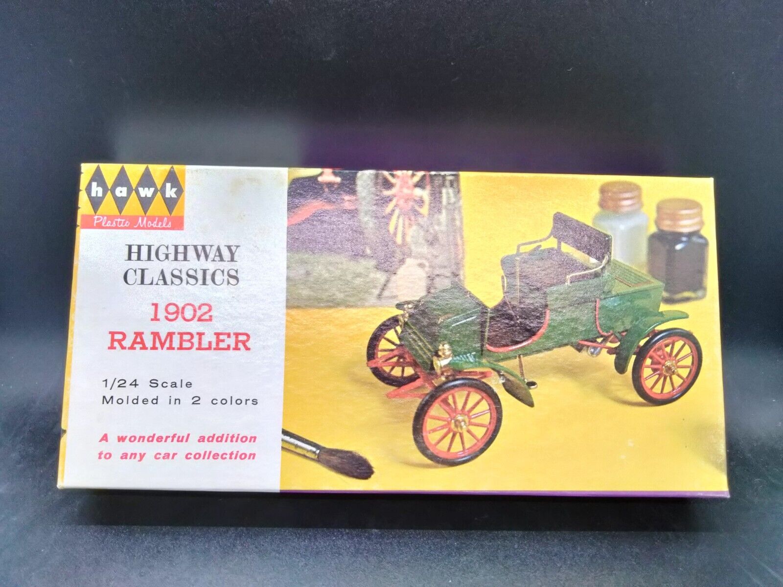 Antique Valuations: Hawk Classics 1902 Rambler Highway Classics 1:24 Model Kit 634-50 Vintage