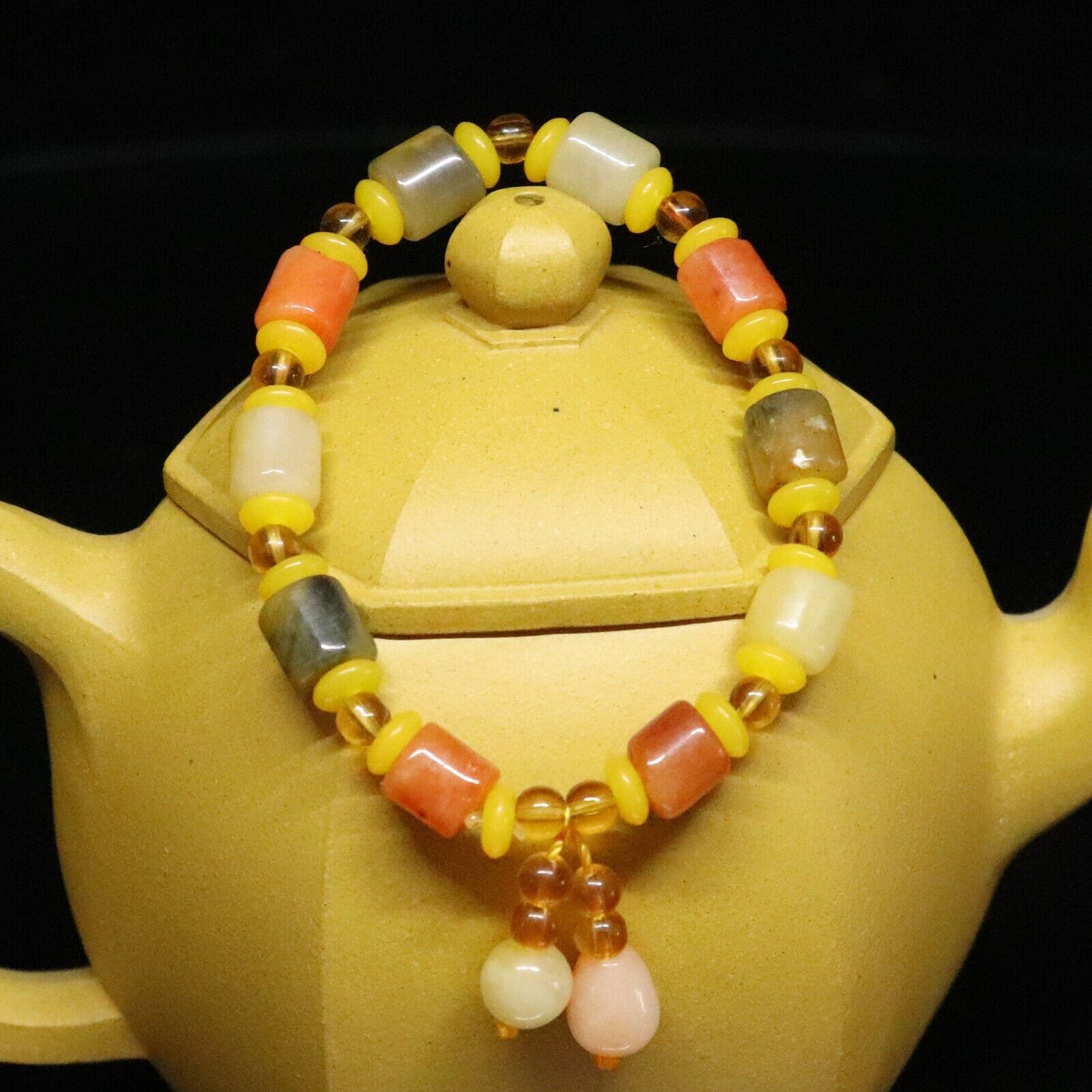 Antique Valuations: Chinese Natural Jade Handmade Exquisite Bracelet 92014