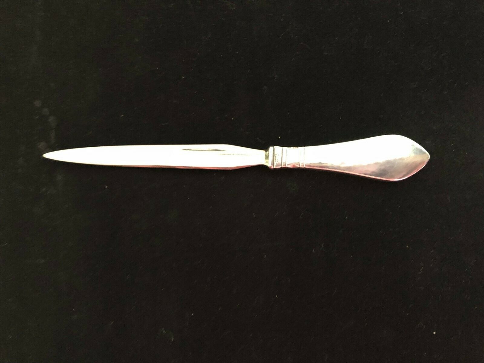 Antique Valuations: Georg Jensen Rare Continental Letter Opener - Hammered Handle