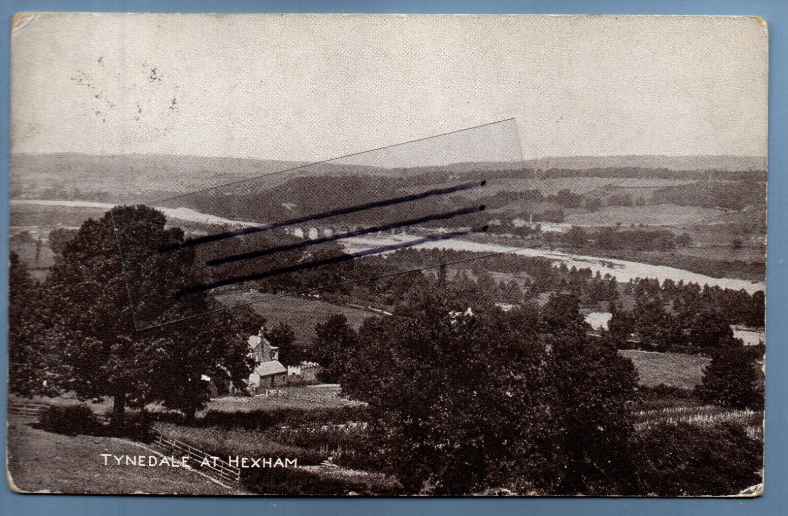 1924 POSTCARD TYNEDALE AT HEXHAM NORTHUMBERLAND NR HAYDON BRIDGE ACOMB CORBRIDGE
