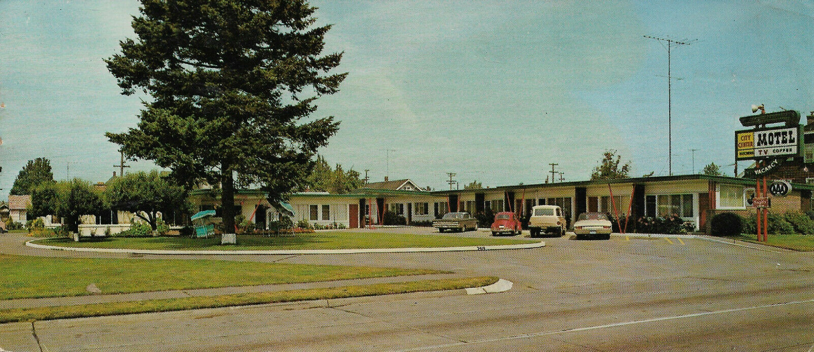 USA-Washington-Bellingham-The City Center Motel with parking - 1966