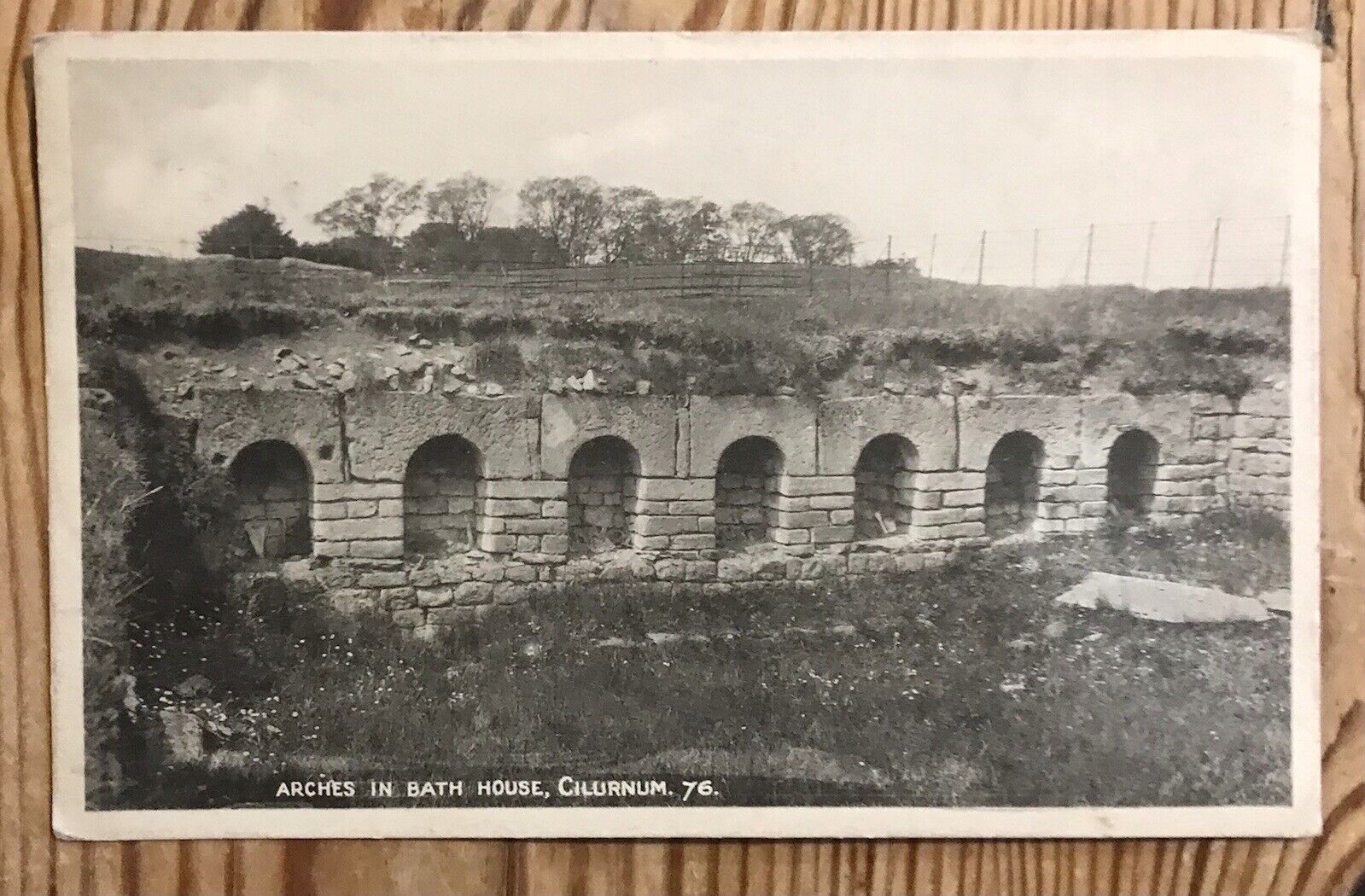Arches in Bath House Cilurnum Hadrians Wall P241