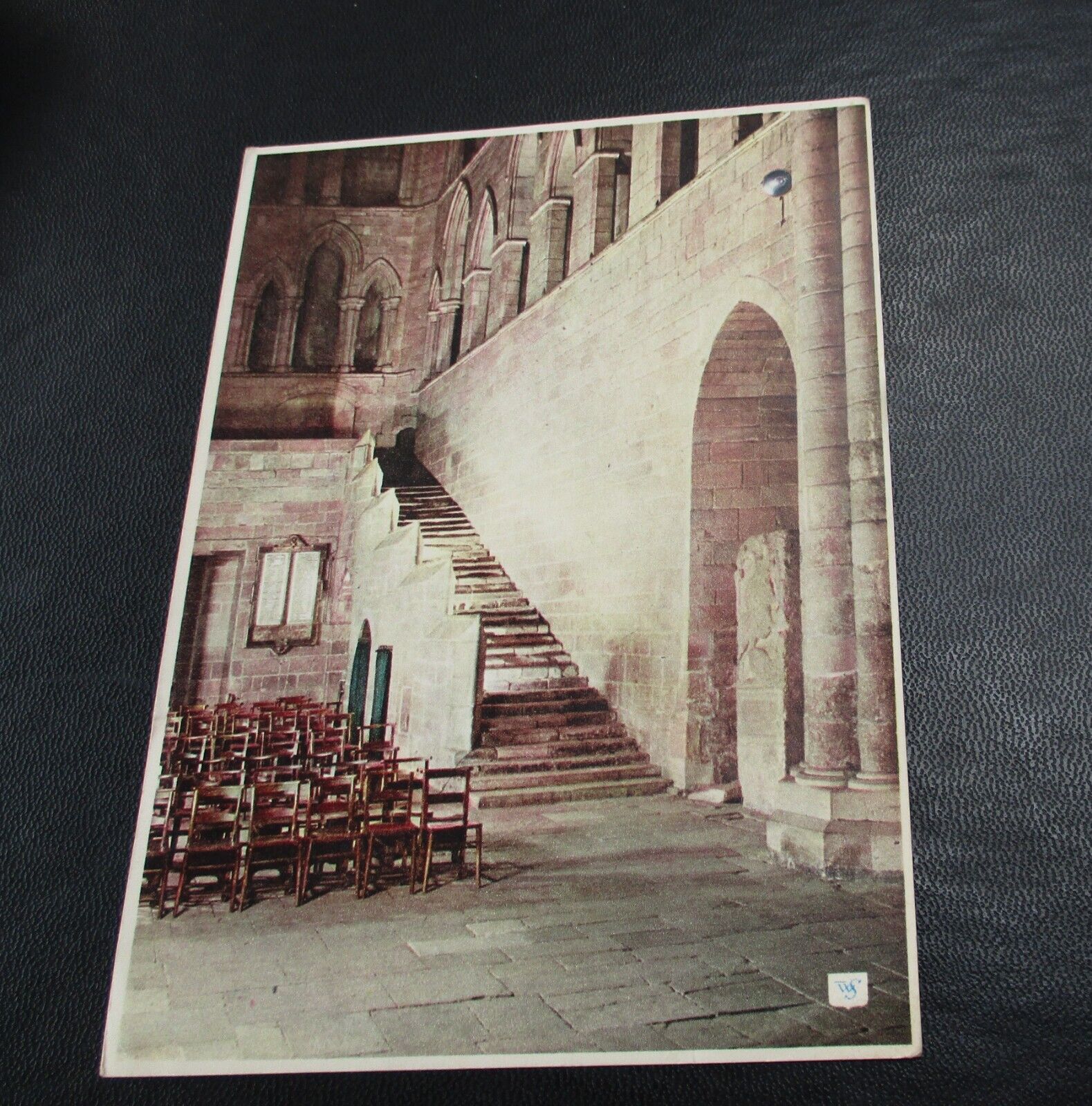 House Clearance - HEXHAM ABBEY  - THE NIGHT STAIR - C.N.108 - Walter Scott - Vintage - P/Used 1962