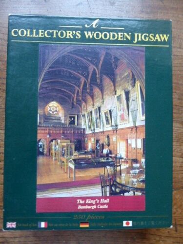 House Clearance - Wentworth wooden jigsaw. The King's Hall. Bamburgh Castle.