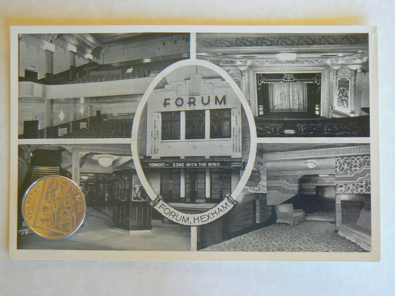 Vintage photographic service - Forum Cinema - Hexham - Art Deco 