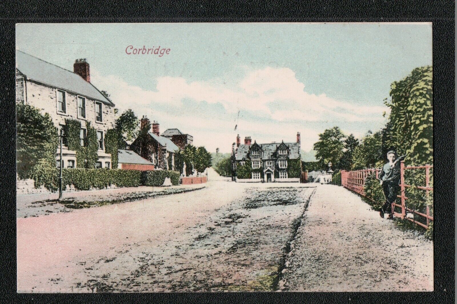 Corbridge 1900's? Service ~ Northumberland ~ GOOD QUALITY CARD