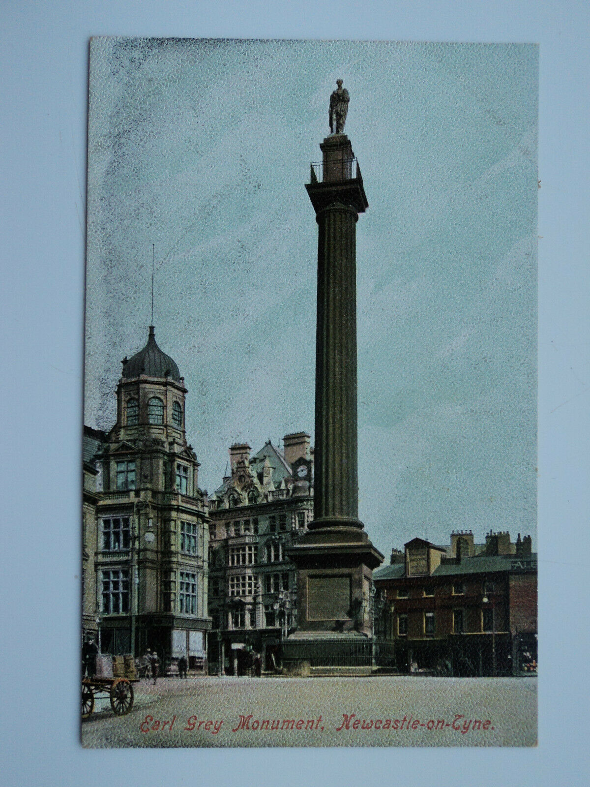 House Clearance - Hartmann vintage colour PC Earl Grey Monument, Newcastle on Tyne. Unposted.