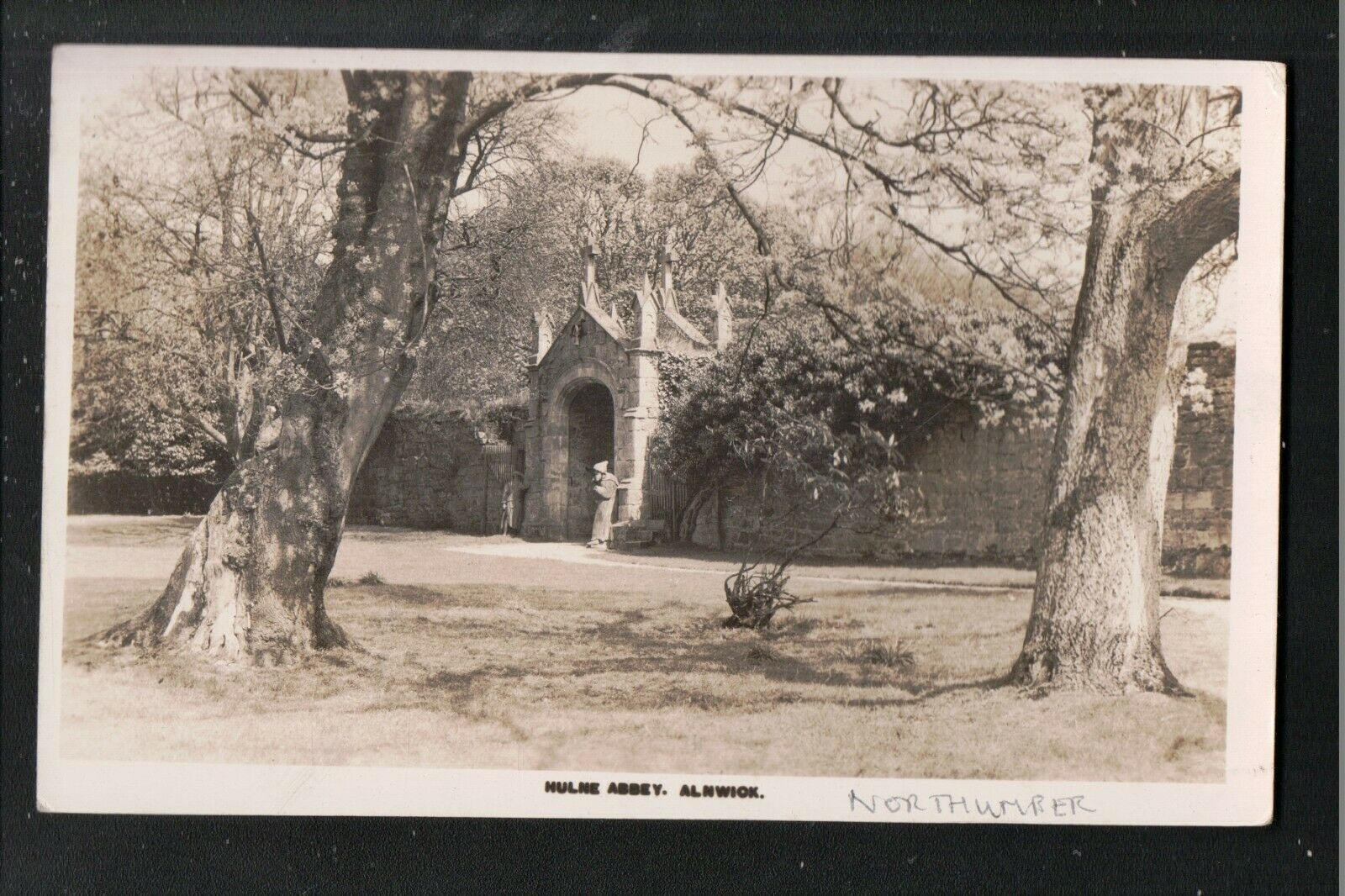 Hulme Abbey Alnwick 1940's ? Service ~ Northumberland