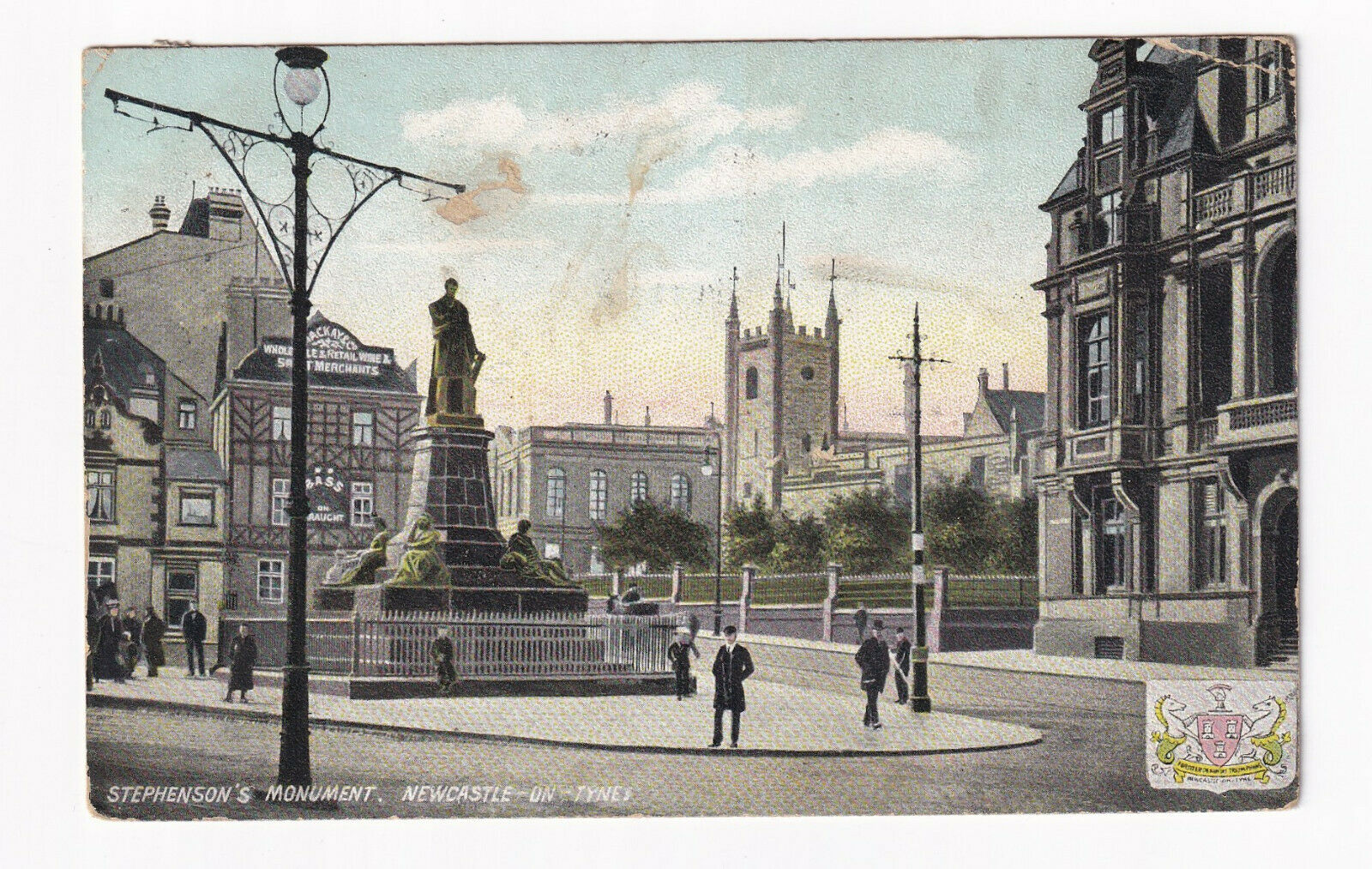 Printed Service, Stephenson's Monumnet, Newcastle-On-Tyne