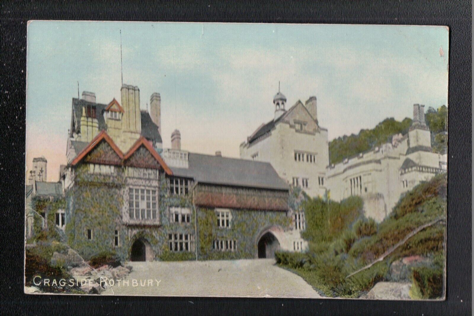 Cragside Rothbury 1900's? Service ~ Northumberland ~ CREASED SPACE FILLER