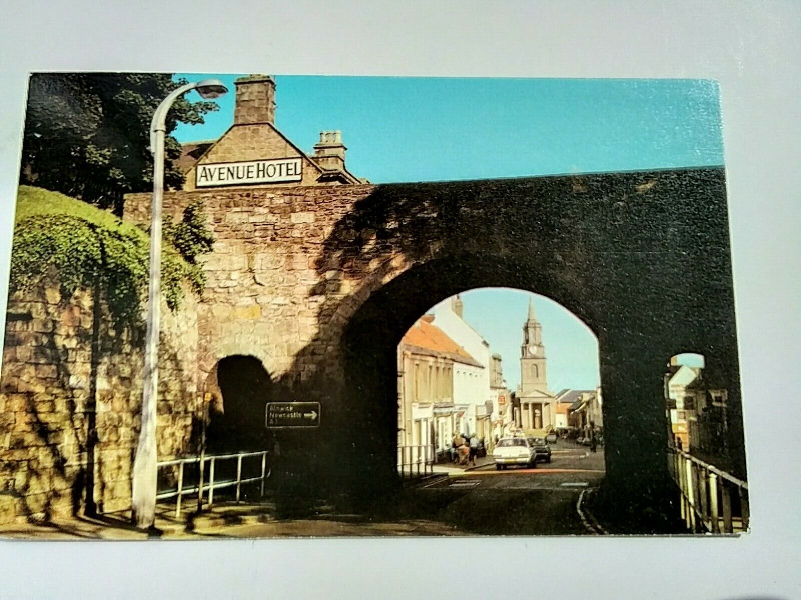 Berwick-upon-Tweed, Northumberland Vintage colour Service 1979 Scot's Gate