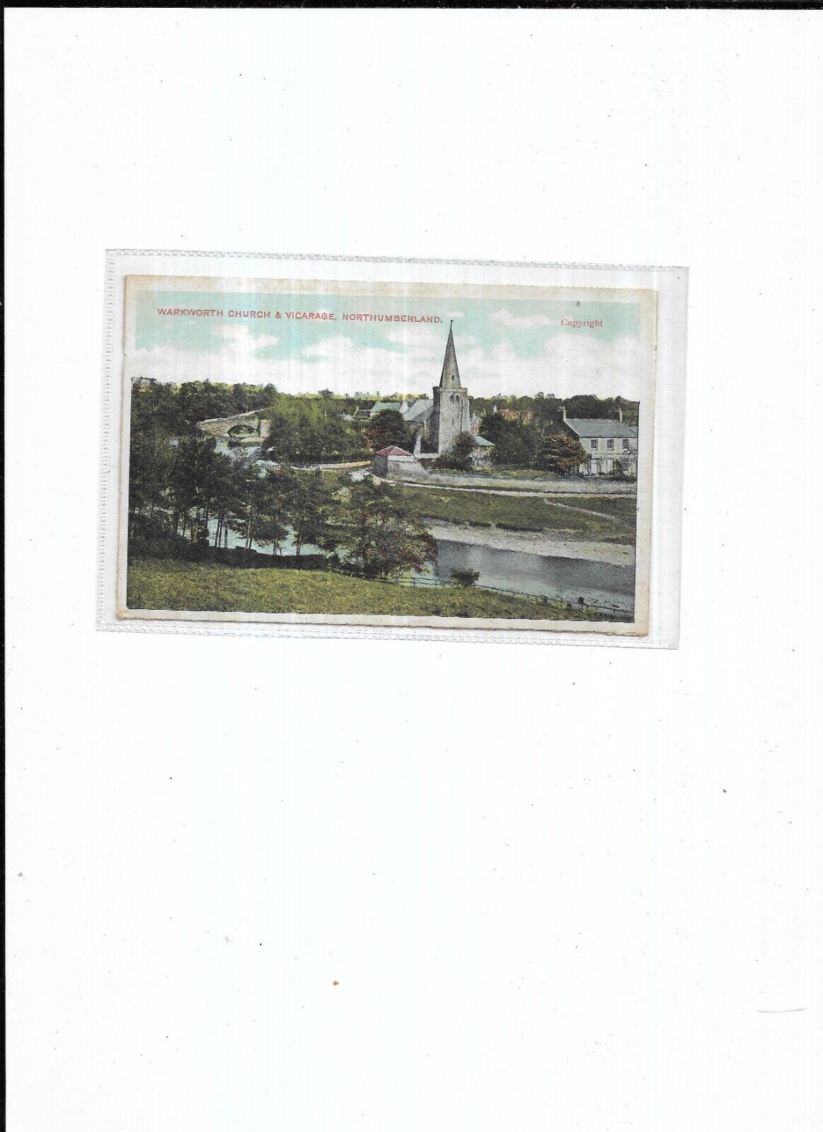 House Clearance - Northumberland Service "Warkworth Church & Vicarage" Date Unknown