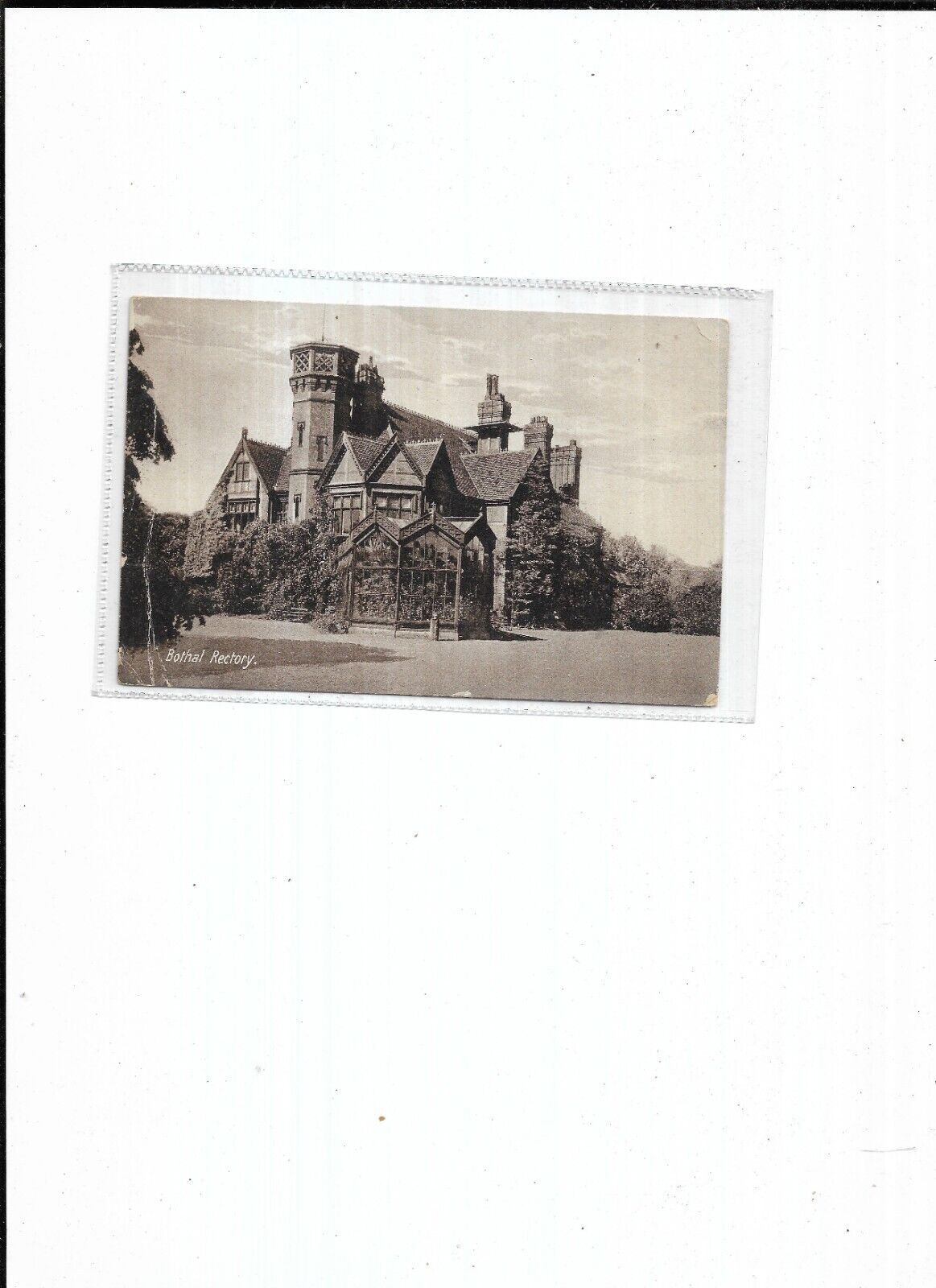 House Clearance - Northumberland Service "Bothal Rectory" Postmarked 1947