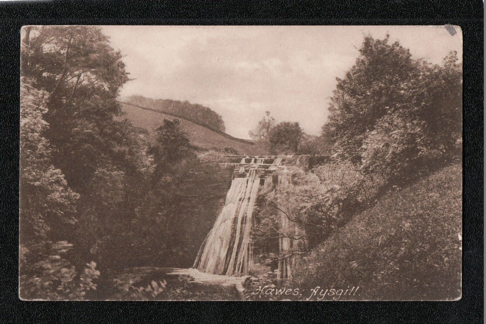 Hawes Aysgill Wensleydale 1920's? Service Yorkshire ~ Waterfall ~ NICE IMAGE