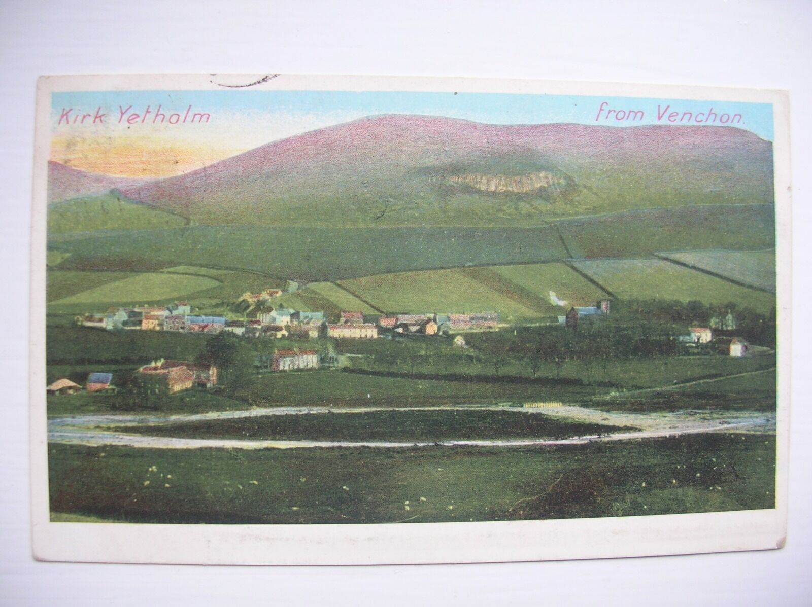Kirk Yetholm from Venchon. (Nr Kelso, Coldstream, Wooler etc - 1905)