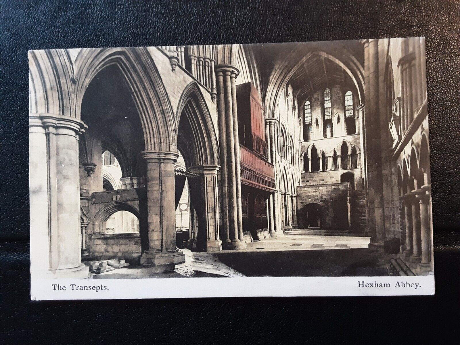 Old Gibson & Son service of the Transepts, Hexham Abbey, Northumberland 190?