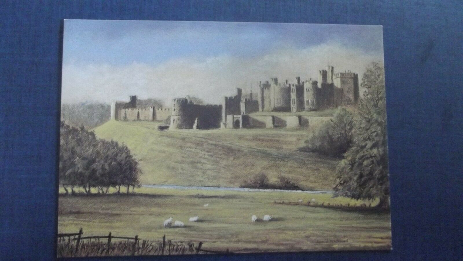 House Clearance - Alnwick Castle Edwin Blackburn Collection c 1980 Unposted