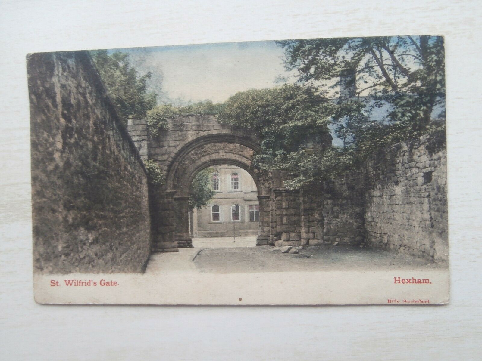 House Clearance - Hexham, Northumberland - St. Wilfrid's Gate - 1906 service/ Berwick pmk (35)