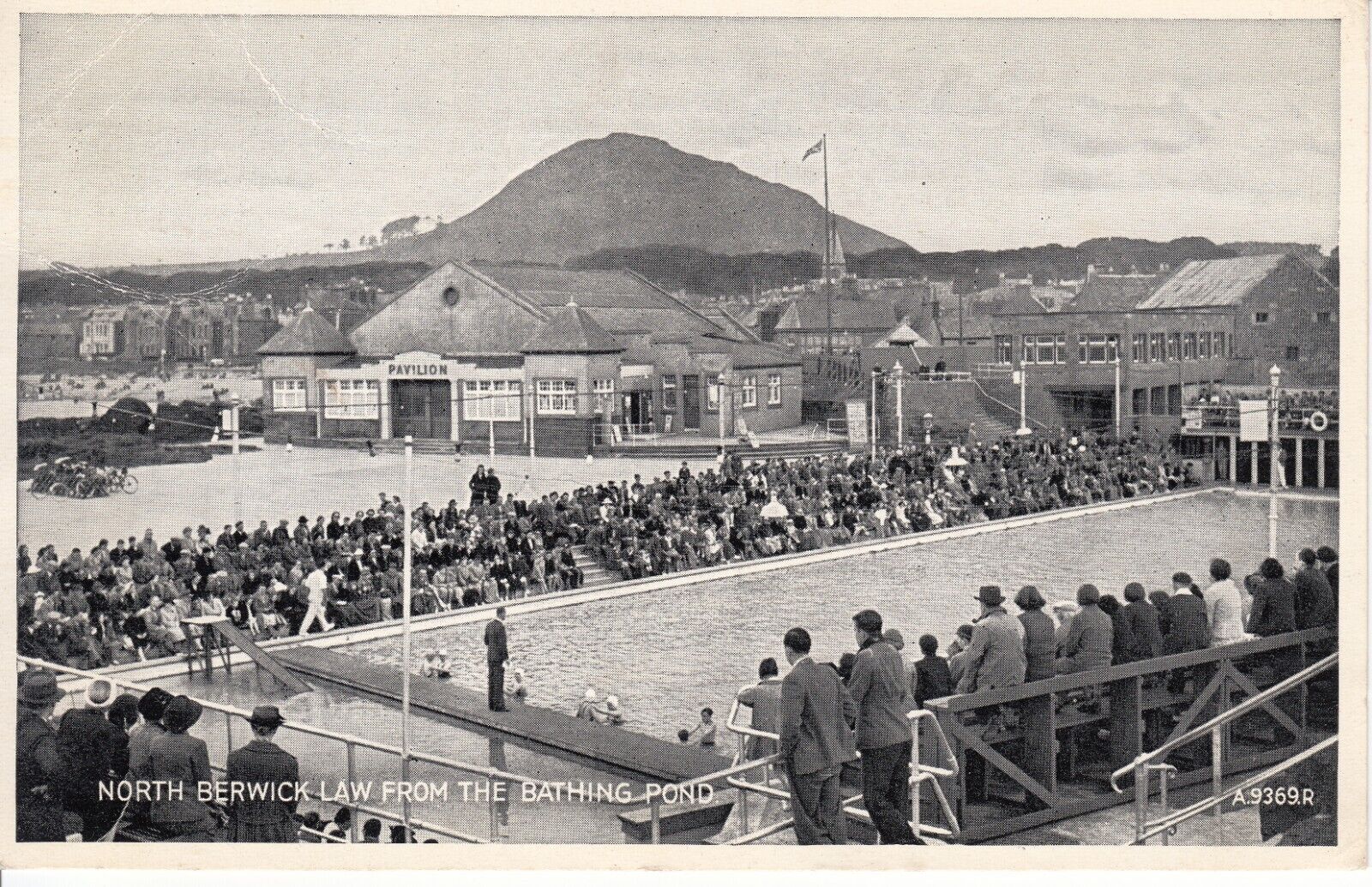 House Clearance - Service "North Berwick Law From The Bathing Pond" (Valentine No. A9369, 1939)