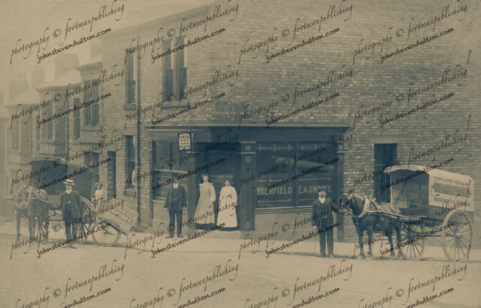 House Clearance - PHOTO 6 x 4 GATESHEAD, Durham Highfield Laundry(Tyne & Wear)