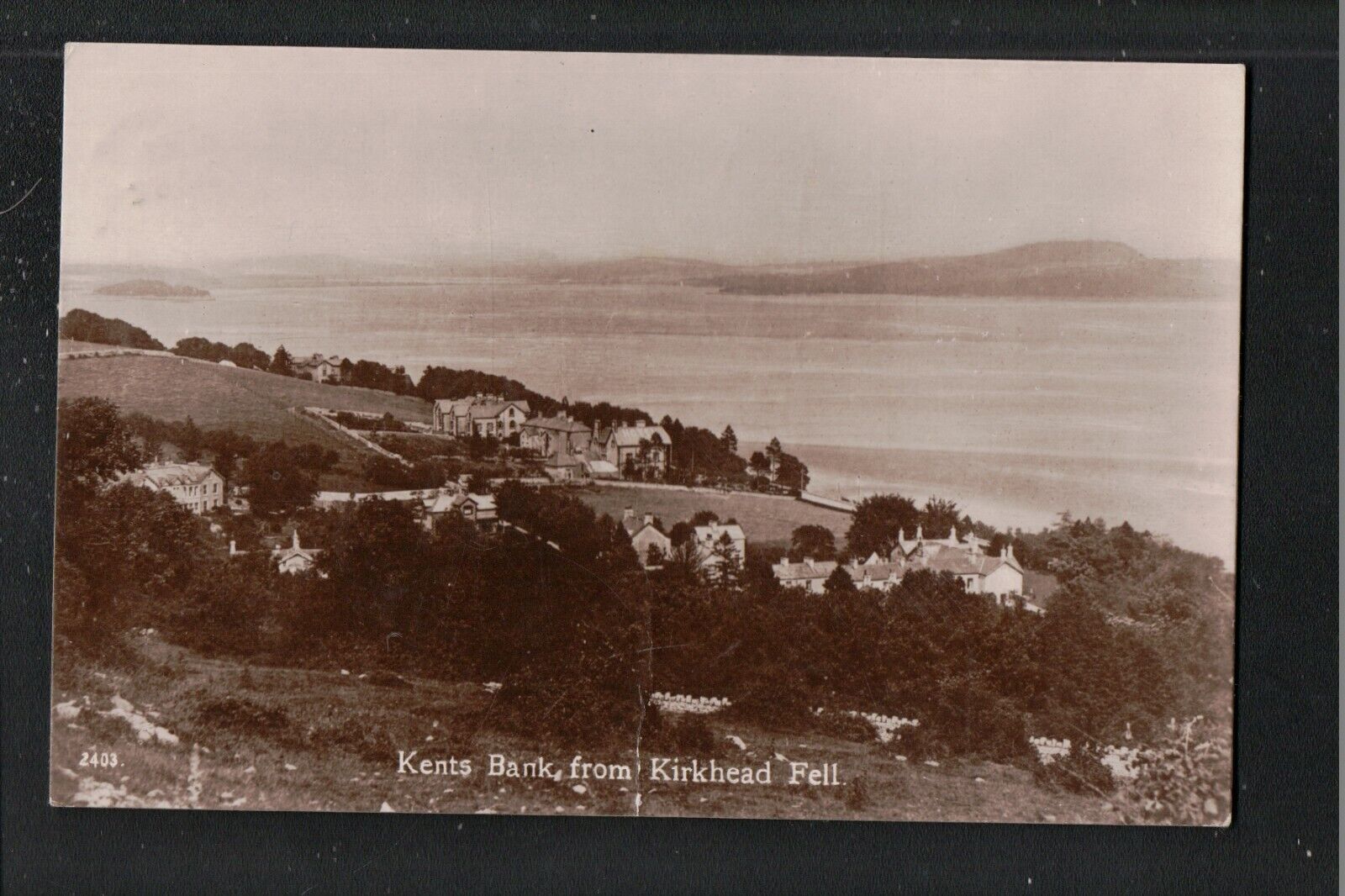 House Clearance - Brittain & Wright ~ Kents Bank From Kirkhead Fell 1919 Service Cumbria  CREASED