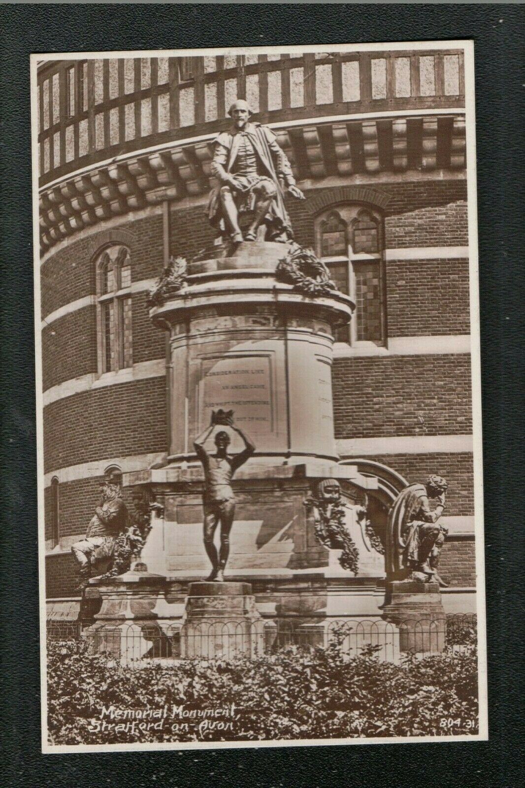 House Clearance - Memorial Monument Stratford on Avon 1940's ? Service