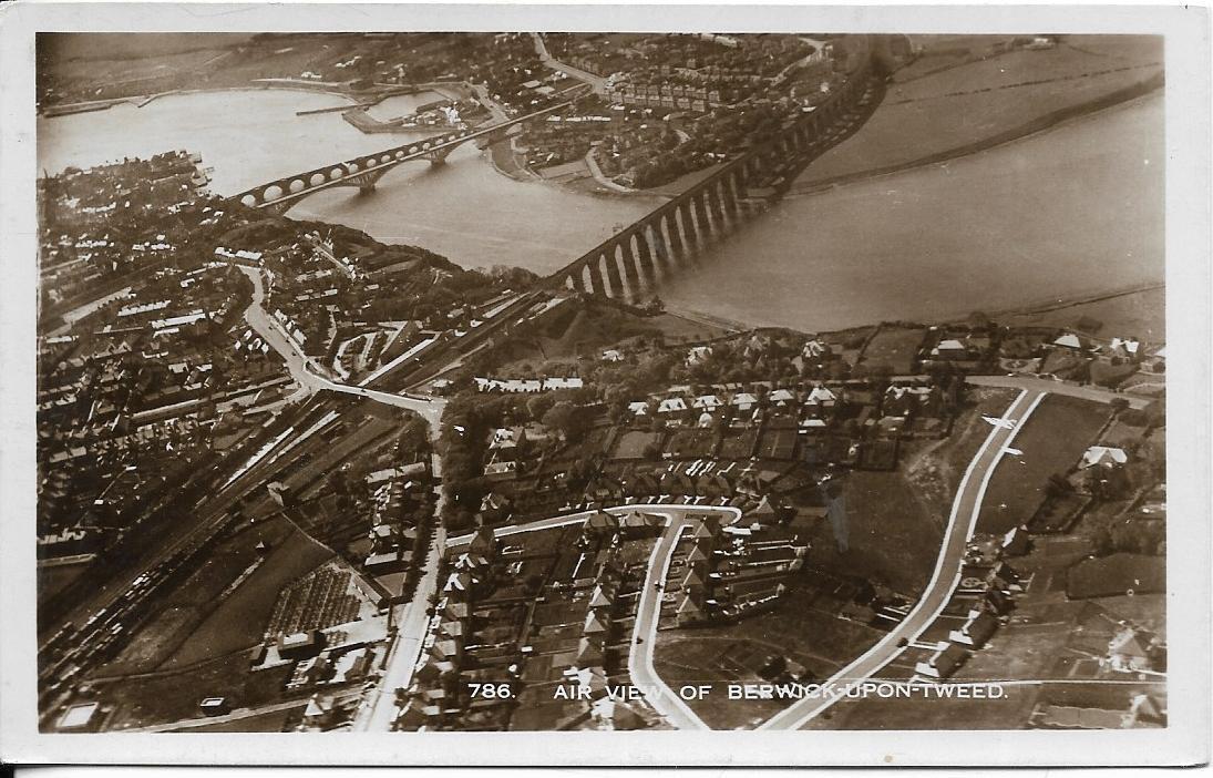 House Clearance - BERWICK ON TWEED, Aerial View,  old service
