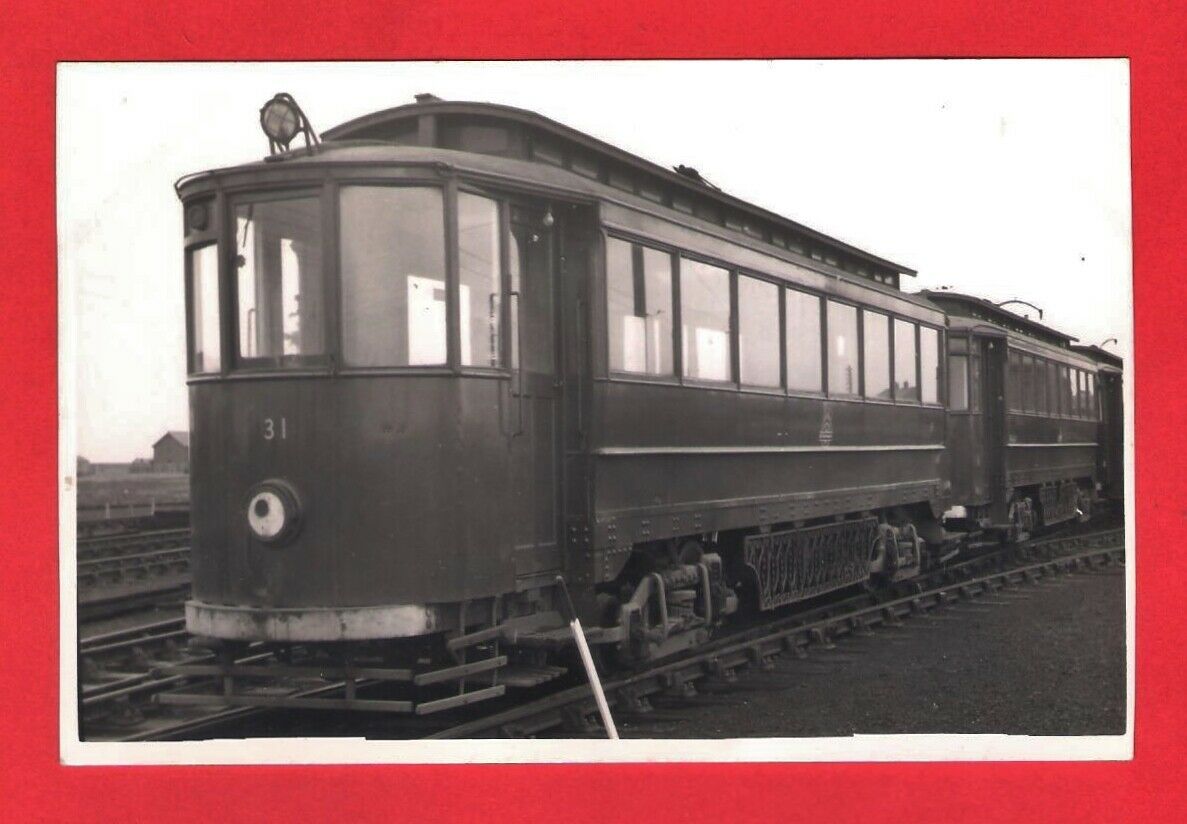 House Clearance - BR(E) Tram Photo ~ Grimsby & Immingham Electric Railway 31 - ex Gateshead Car