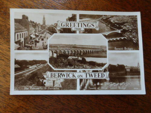 House Clearance - Berwick upon Tweed – Multiview Greetings BW RP Border Series unposted pc (3648)