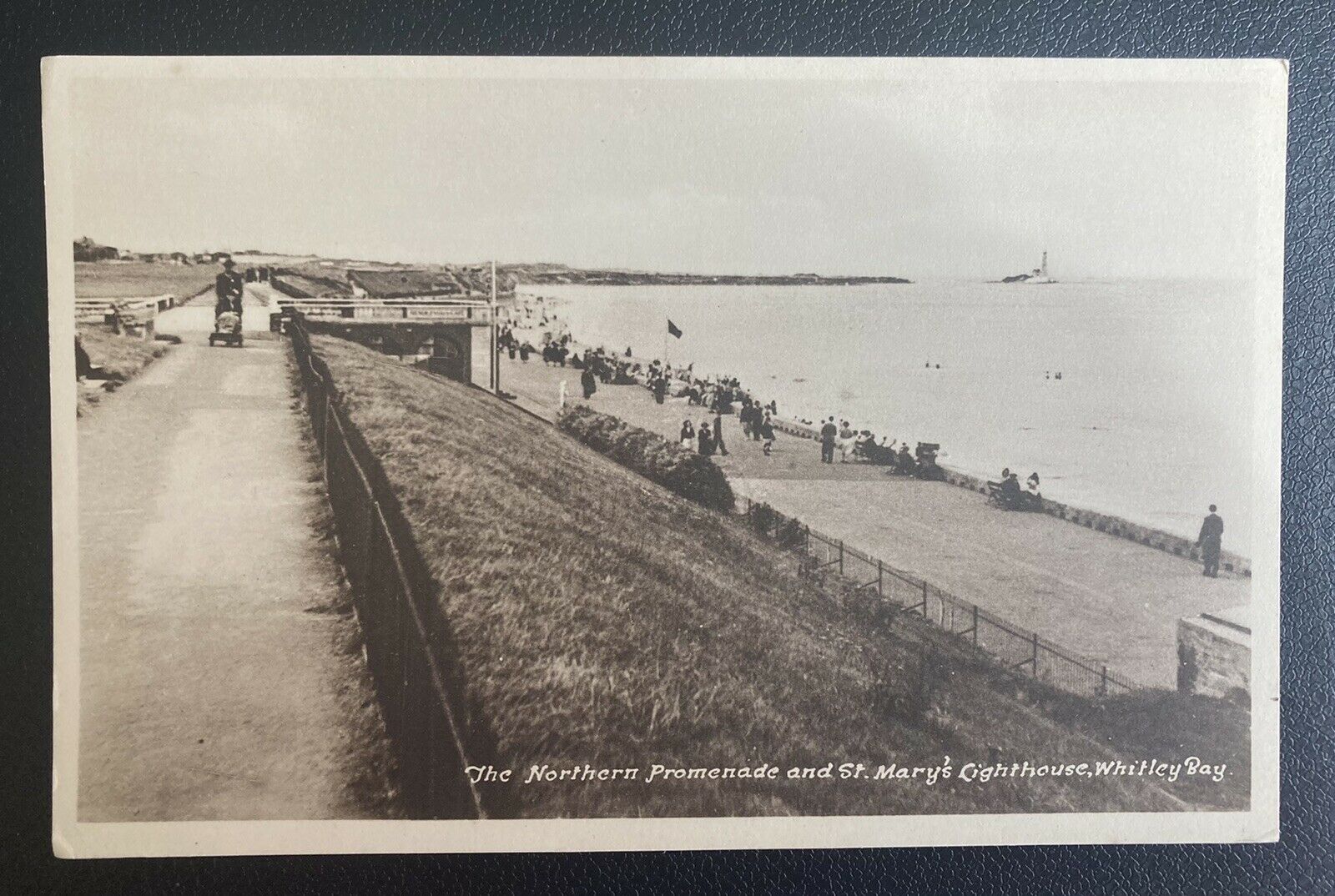 House Clearance - Promenade - St. Mary’s Lighthouse - Whitley Bay - Tyne & Wear - A Vintage p/c