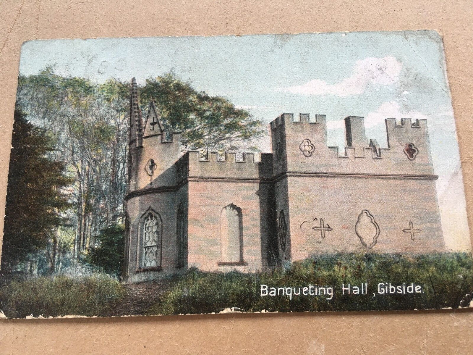 House Clearance - 1909 BANQUETING HALL GIBSIDE Antique Service