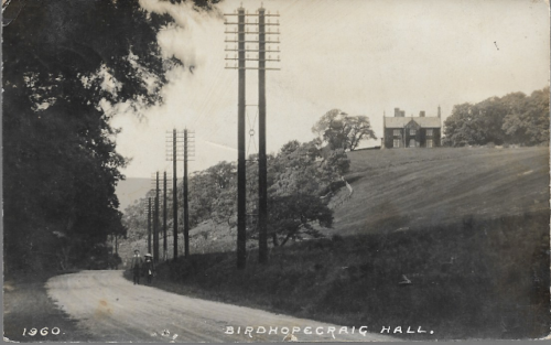 House Clearance - Rochester, Northumberland - Birdhopecraig Hall - RP service, local pmk c.1910s