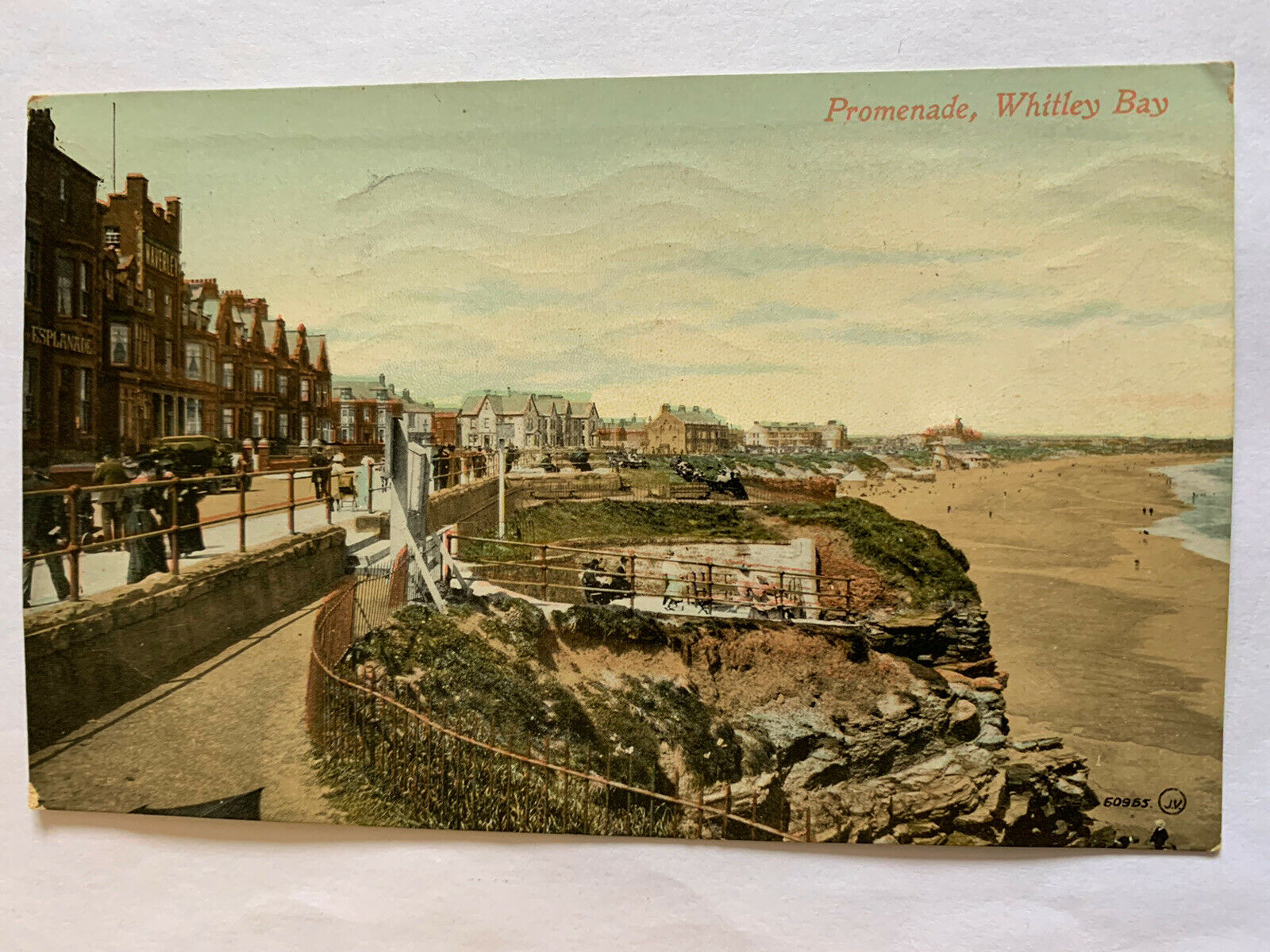 House Clearance - WWI Vintage Service WHITLEY BAY PROMENADE - NORTHUMBERLAND - 1916