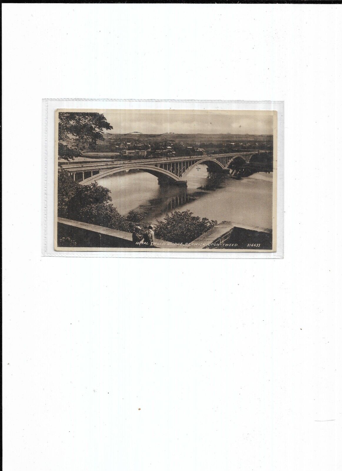 House Clearance - Northumberland Service 216633 Royal Tweed Bridge...." Postmarked 1949
