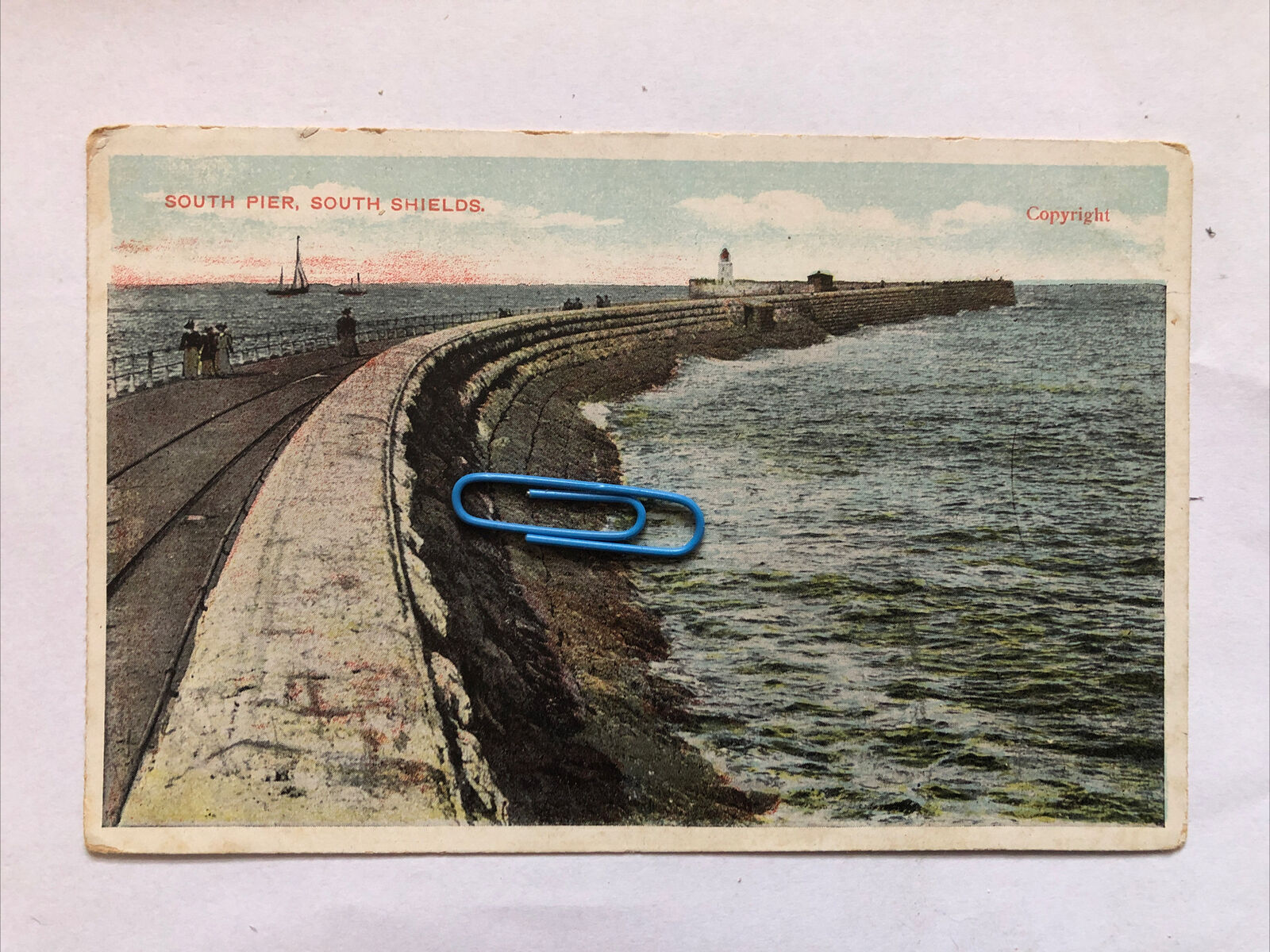 House Clearance - South Pier South Shields Tyne & Wear Animated Seaside Scene Early 1900’s