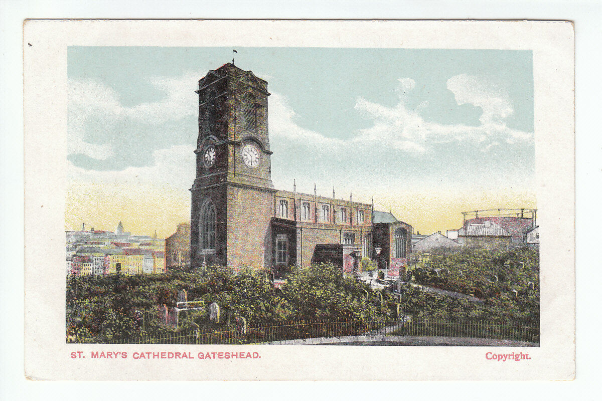 House Clearance - St Mary's Cathedral & Gas Tower Gateshead Northumberland Pre 1914 Old Service