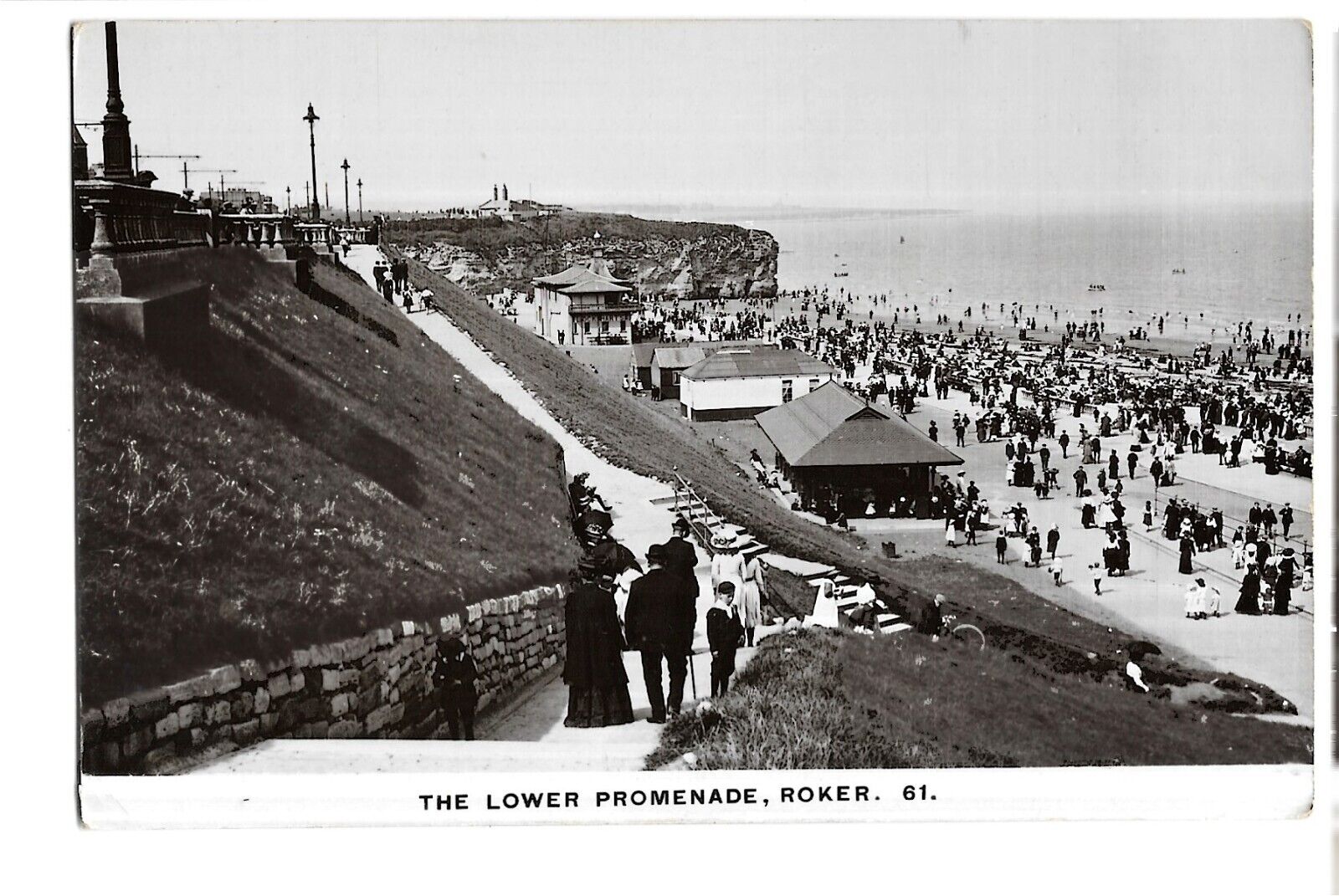 House Clearance - Durham. The Lower Promenade, Roker. R/P by Cope of Sunderland.
