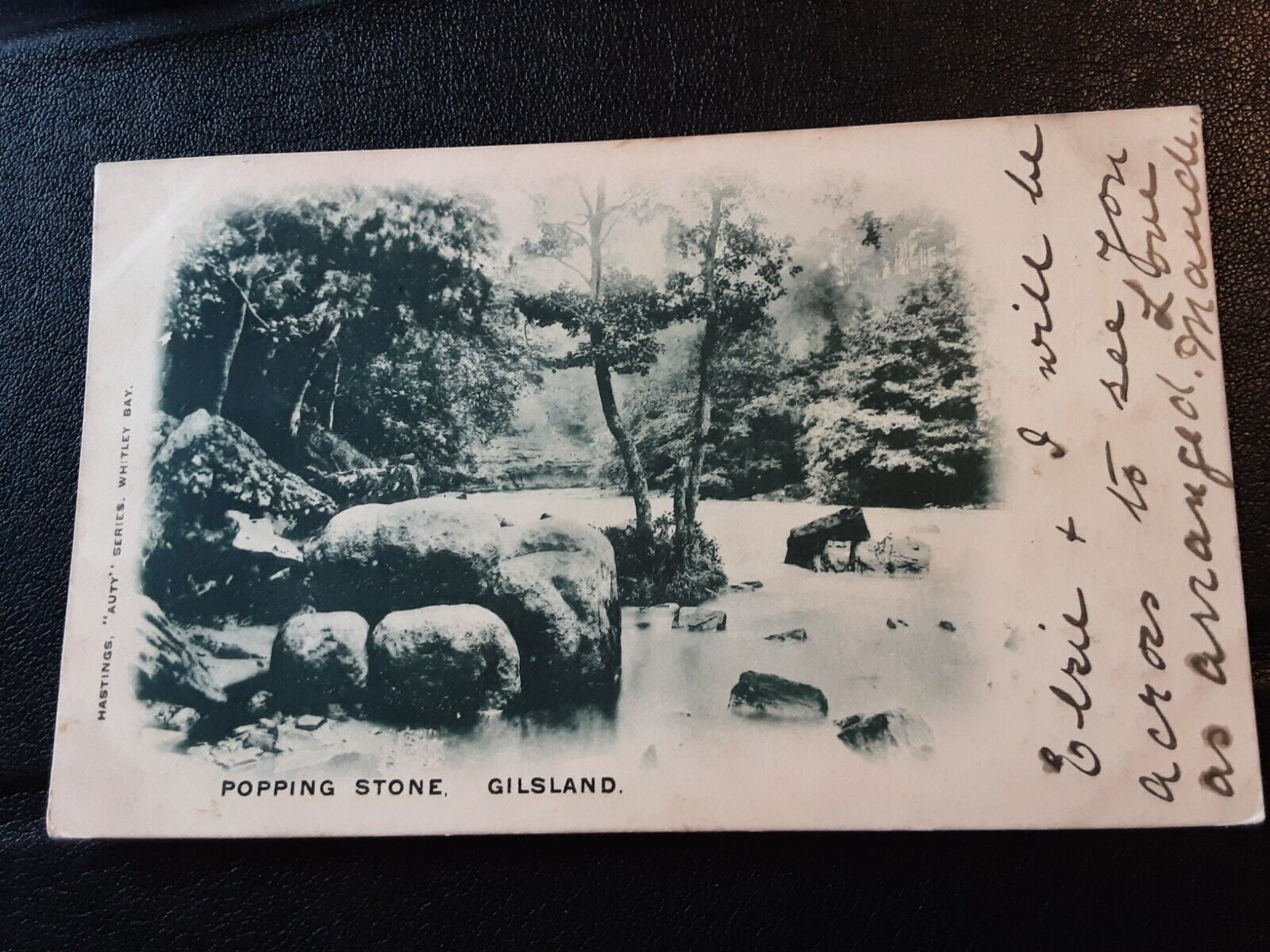House Clearance - Old Auty series service of Popping Stone, Gilsland, Northumberland posted 1902