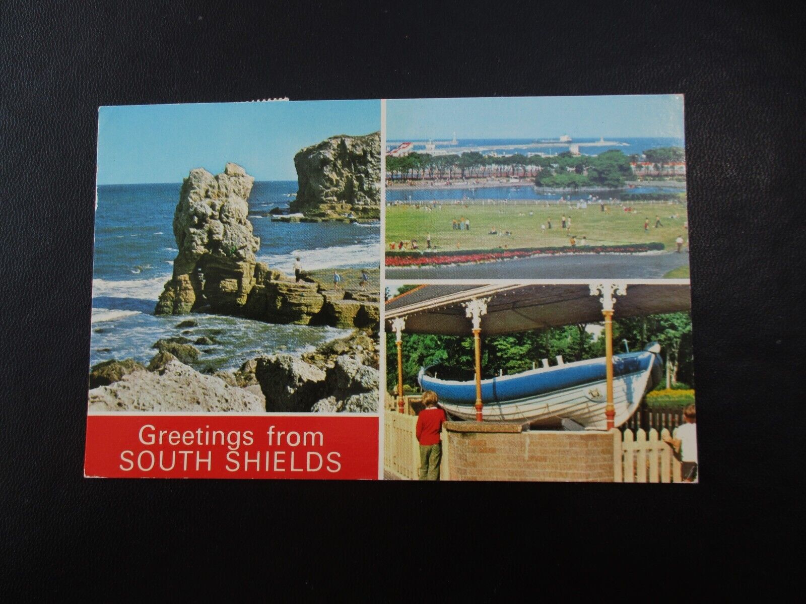 House Clearance - Multiview Card - SOUTH SHIELDS - Marine Park, Lifeboat Tyne - Shire Horse Stamp